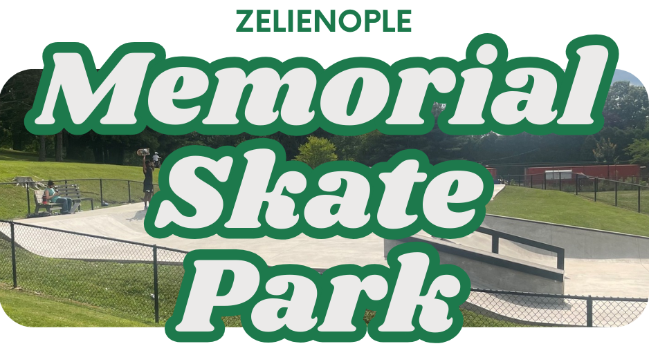 Skate Park Logo banner with picture rounded corners